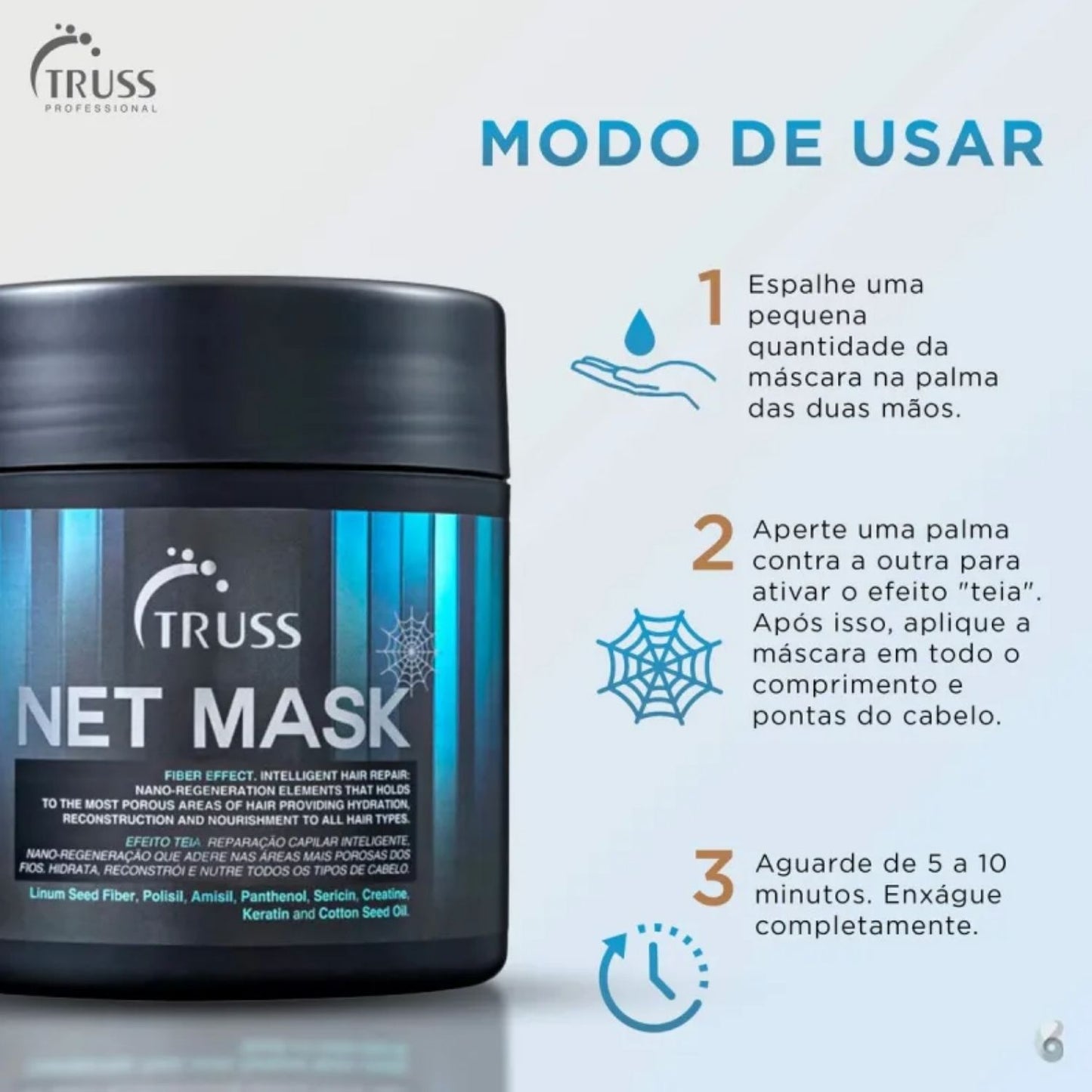 Máscara Truss Net 550 g
