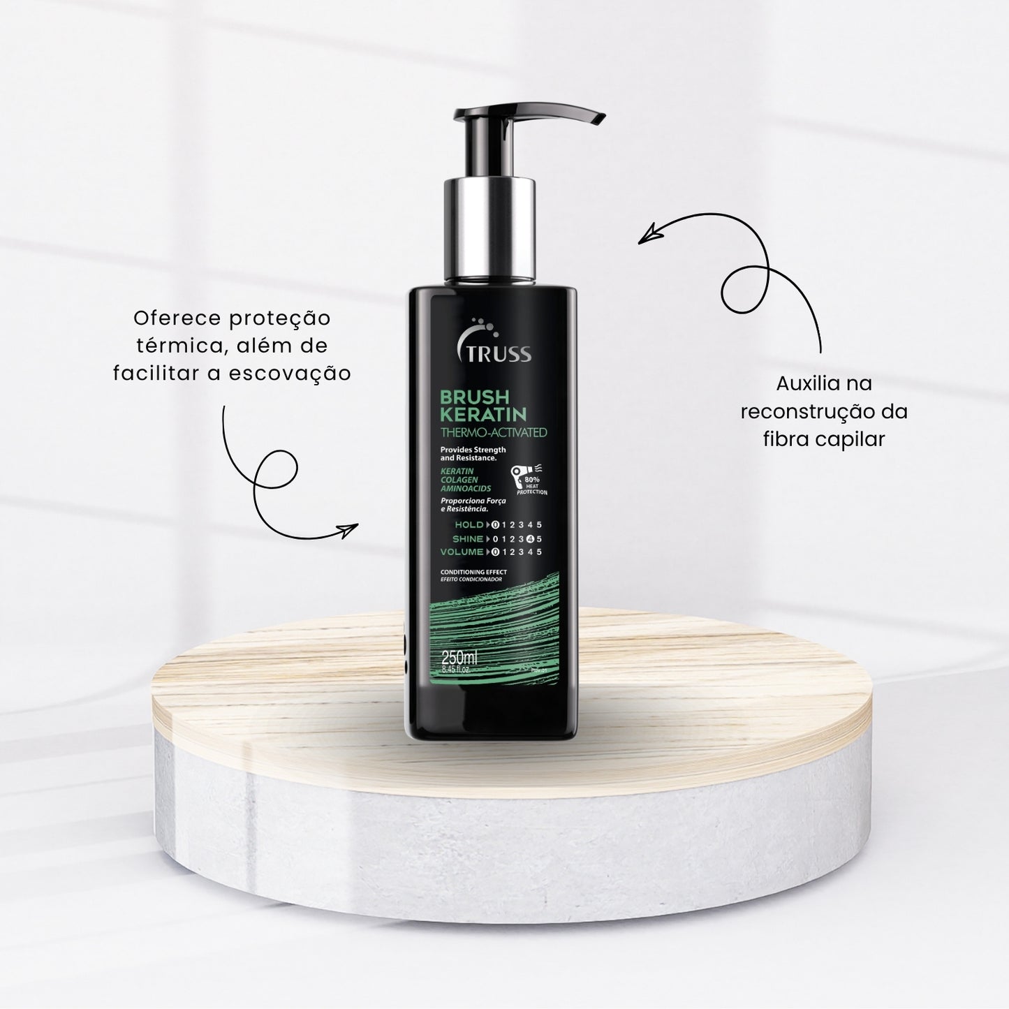 Leave-in Truss Brush Reconstrutor 250 ml