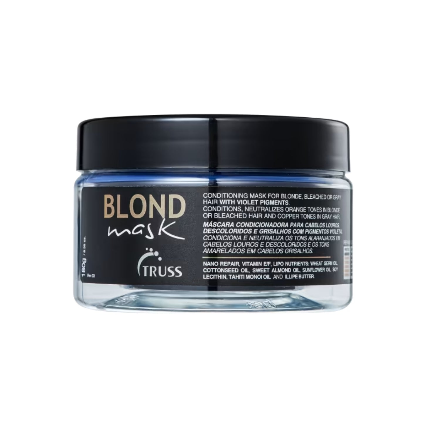 Máscara Matizadora Truss Blond Mask 180 ml