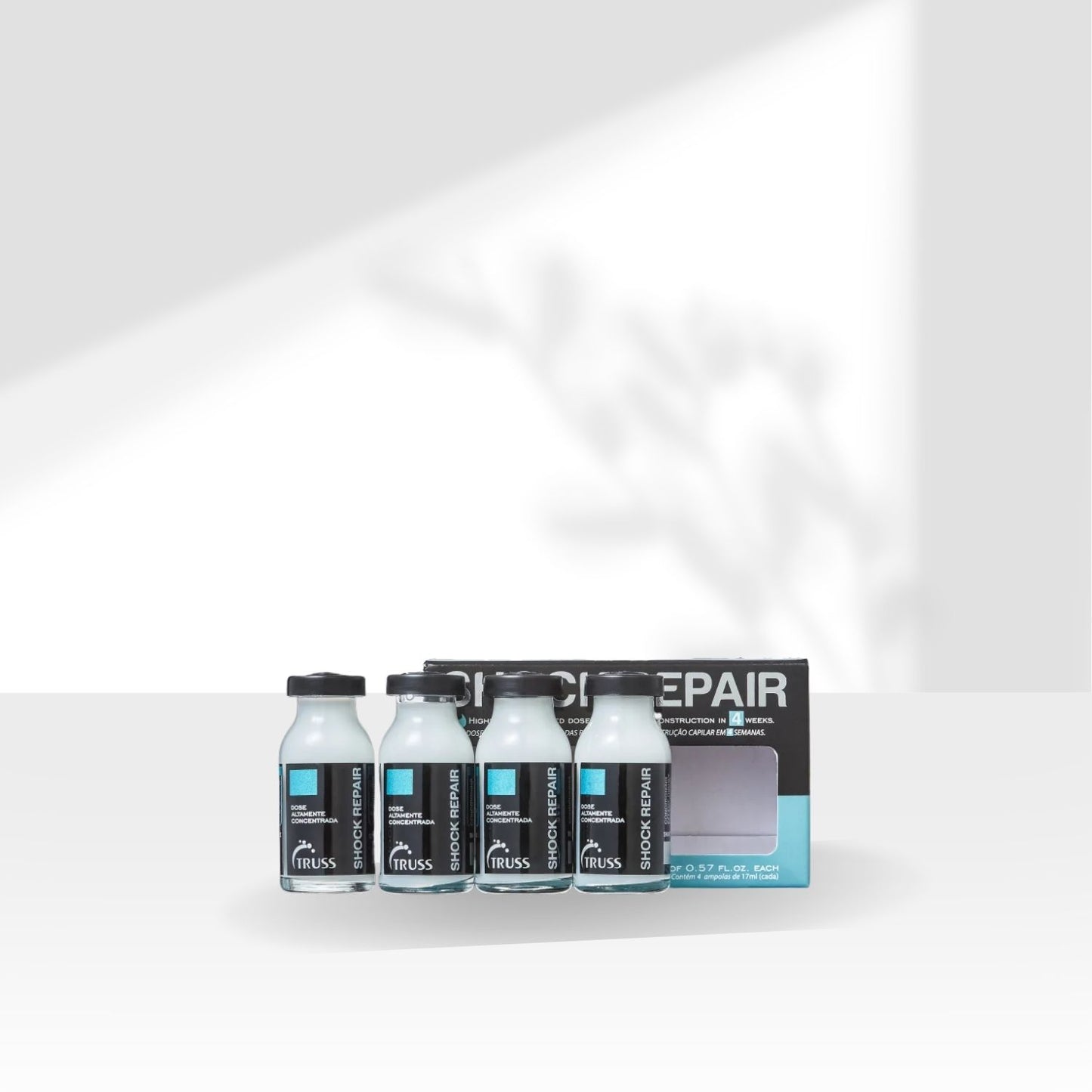 Ampola Truss Shock Repair Caixa 4 unidades 17 ml