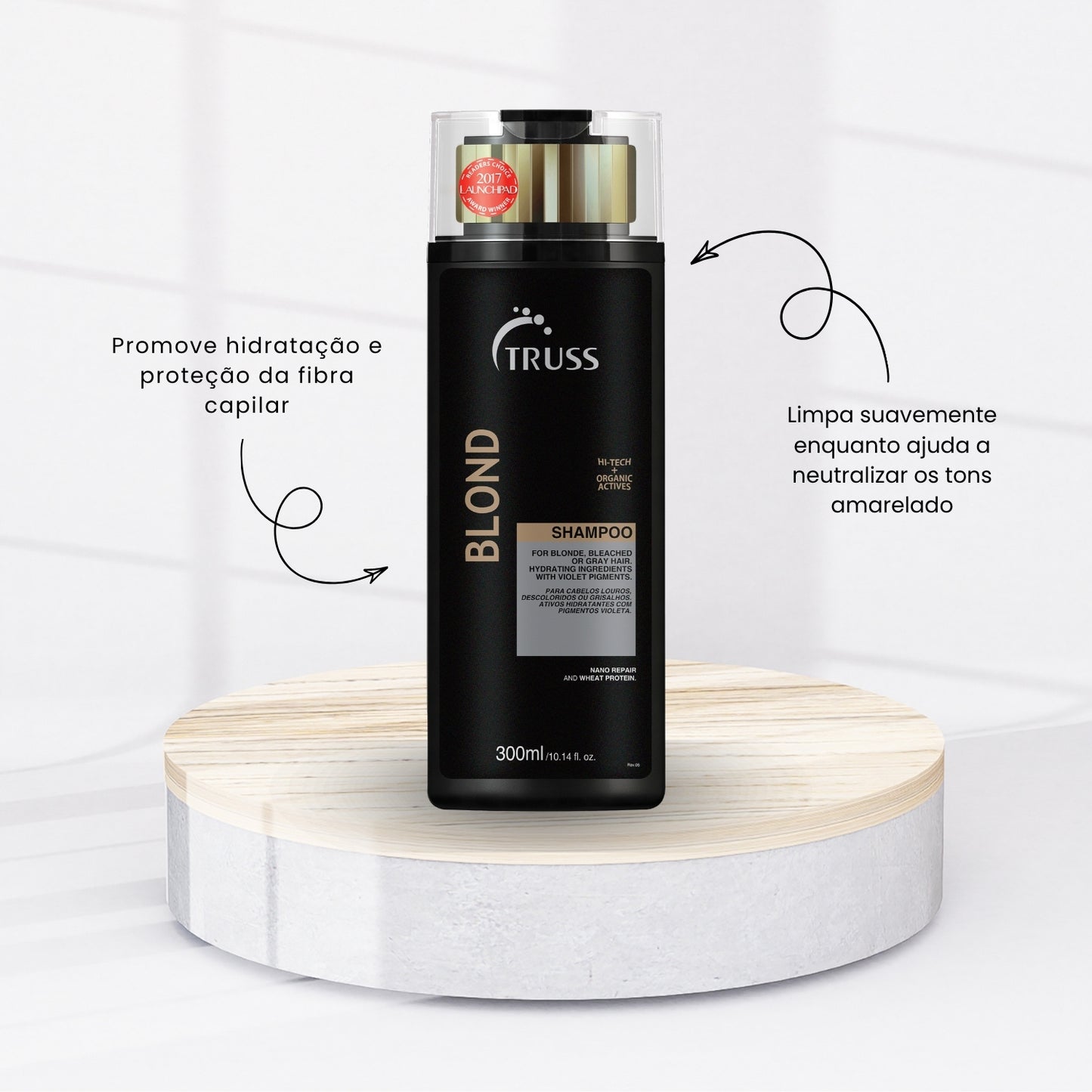 Shampoo Truss Blond Desamarelador 300 ml