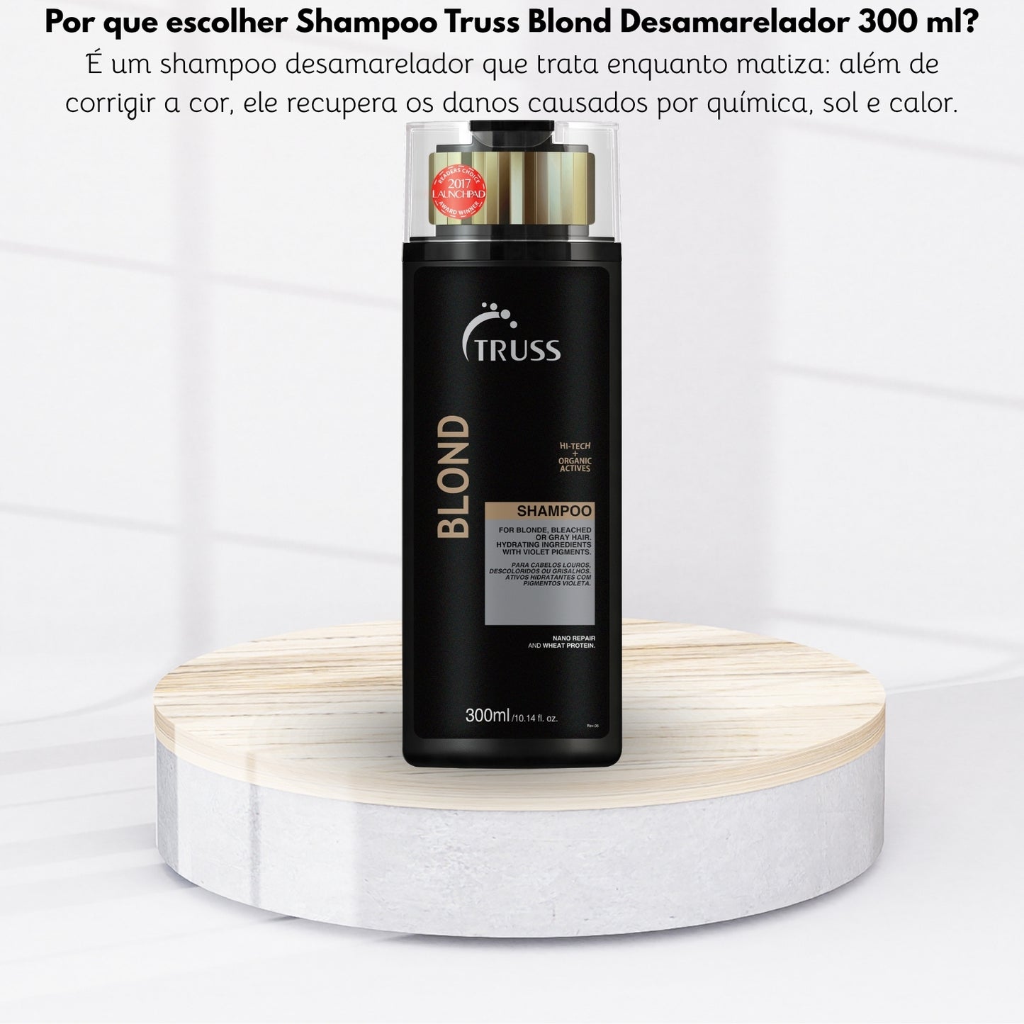 Shampoo Truss Blond Desamarelador 300 ml