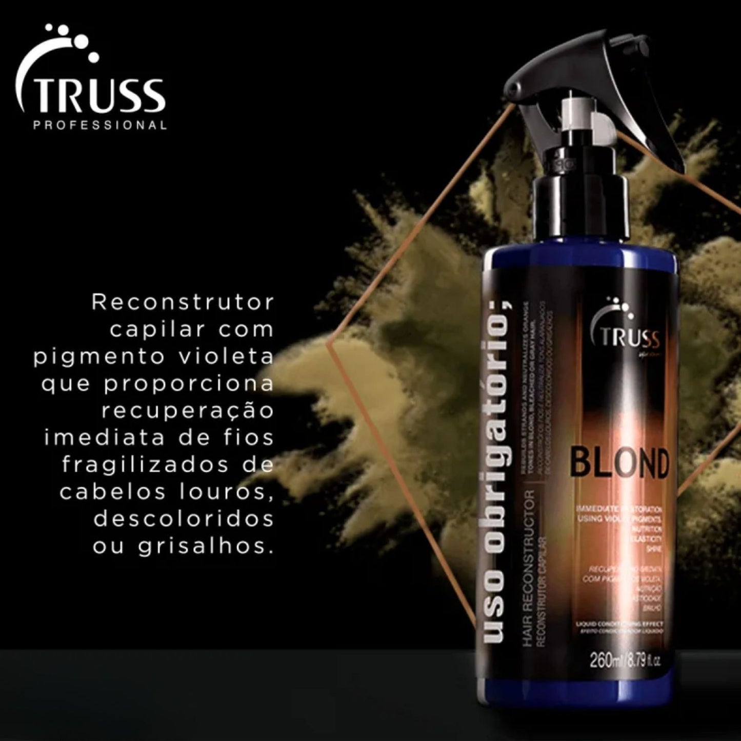 Truss Uso Obrigatório Blond Tratamento Reconstrutor 260 ml