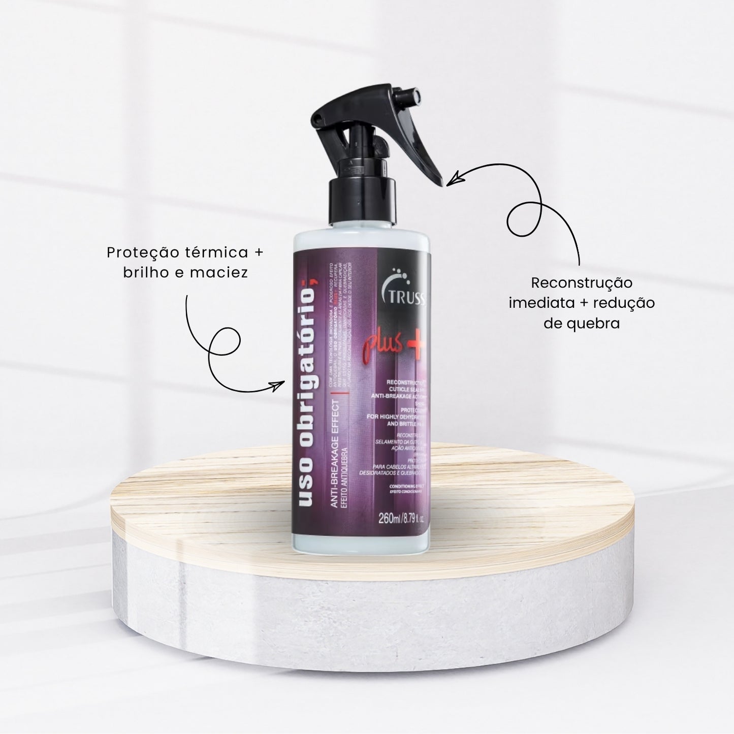 Truss Uso Obrigatório Plus+ 260 ml