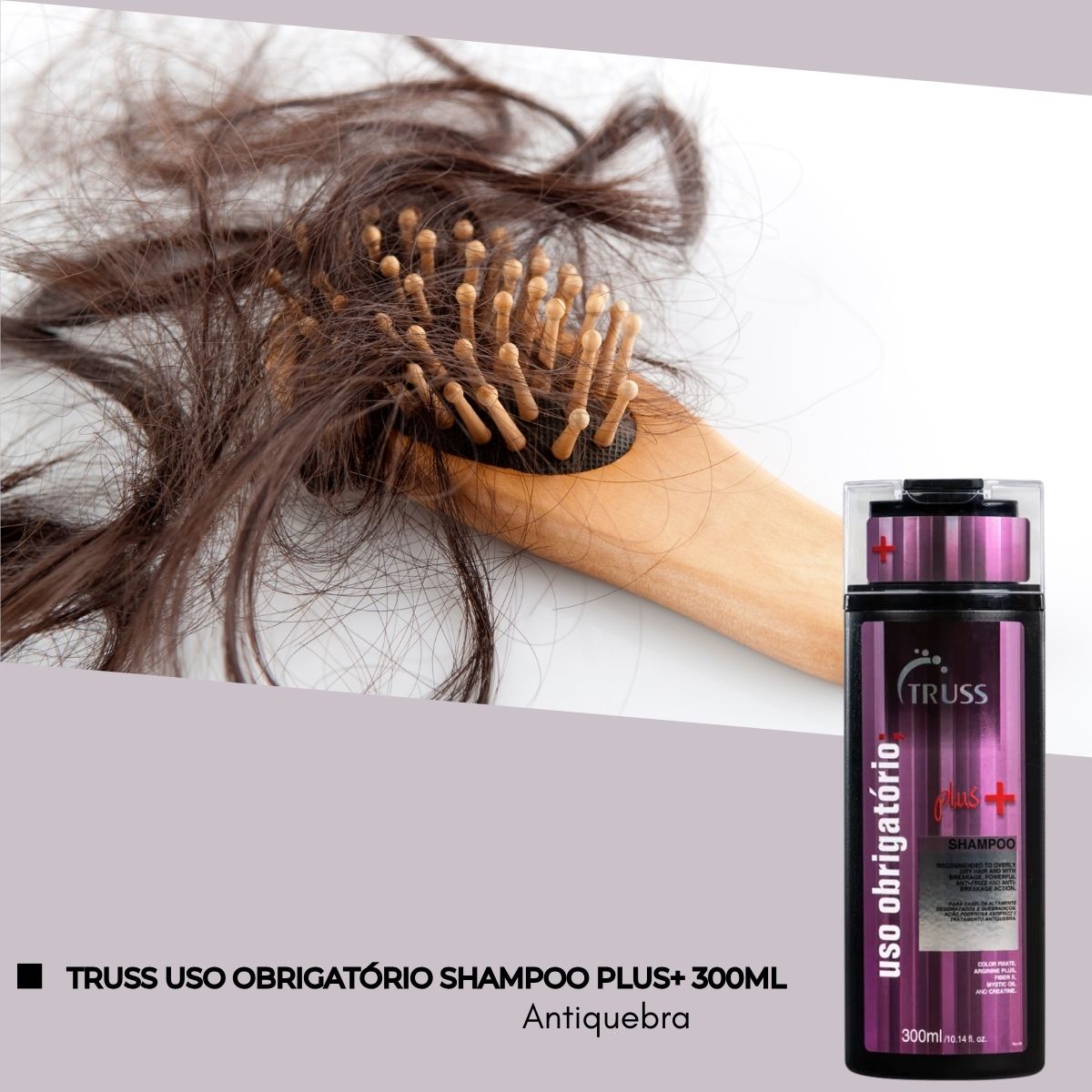 Shampoo Truss Uso Obrigatório Plus+ 300 ml