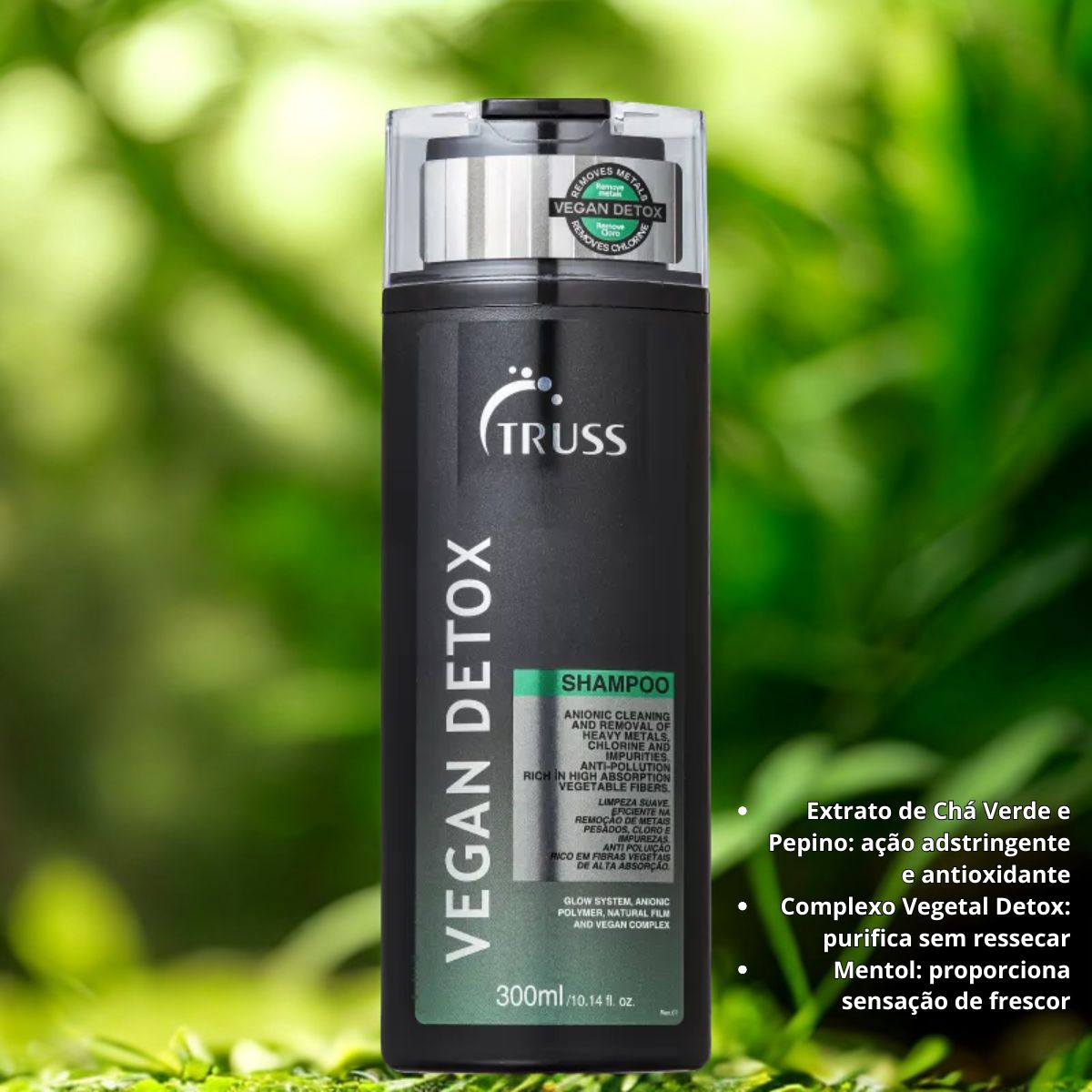 Shampoo Truss Vegan Detox 300 ml