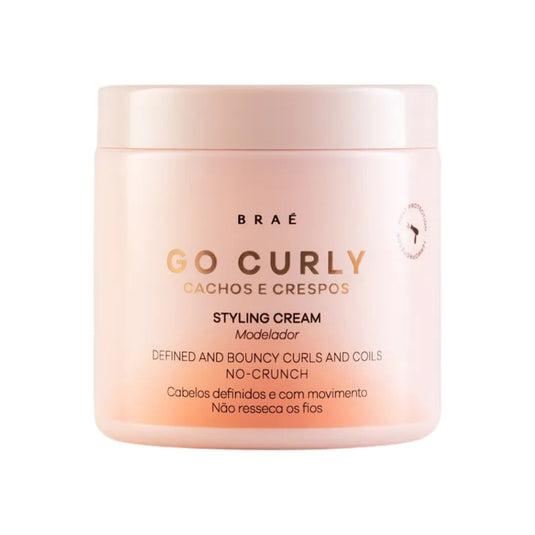 Braé Go Curly Styling Cream Modelador 500 g