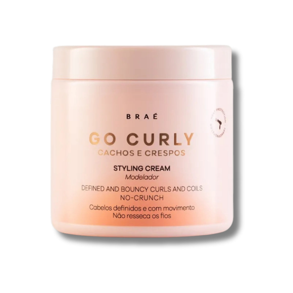 Braé Go Curly Styling Cream Modelador 500 g