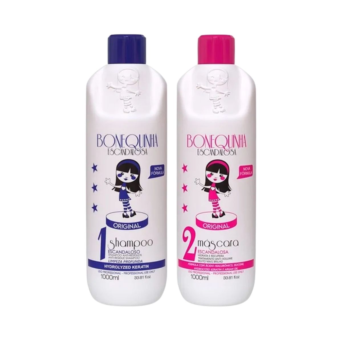 Progressiva Bonequinha Escandalosa Redutora de Volume 2 x 1 Litro