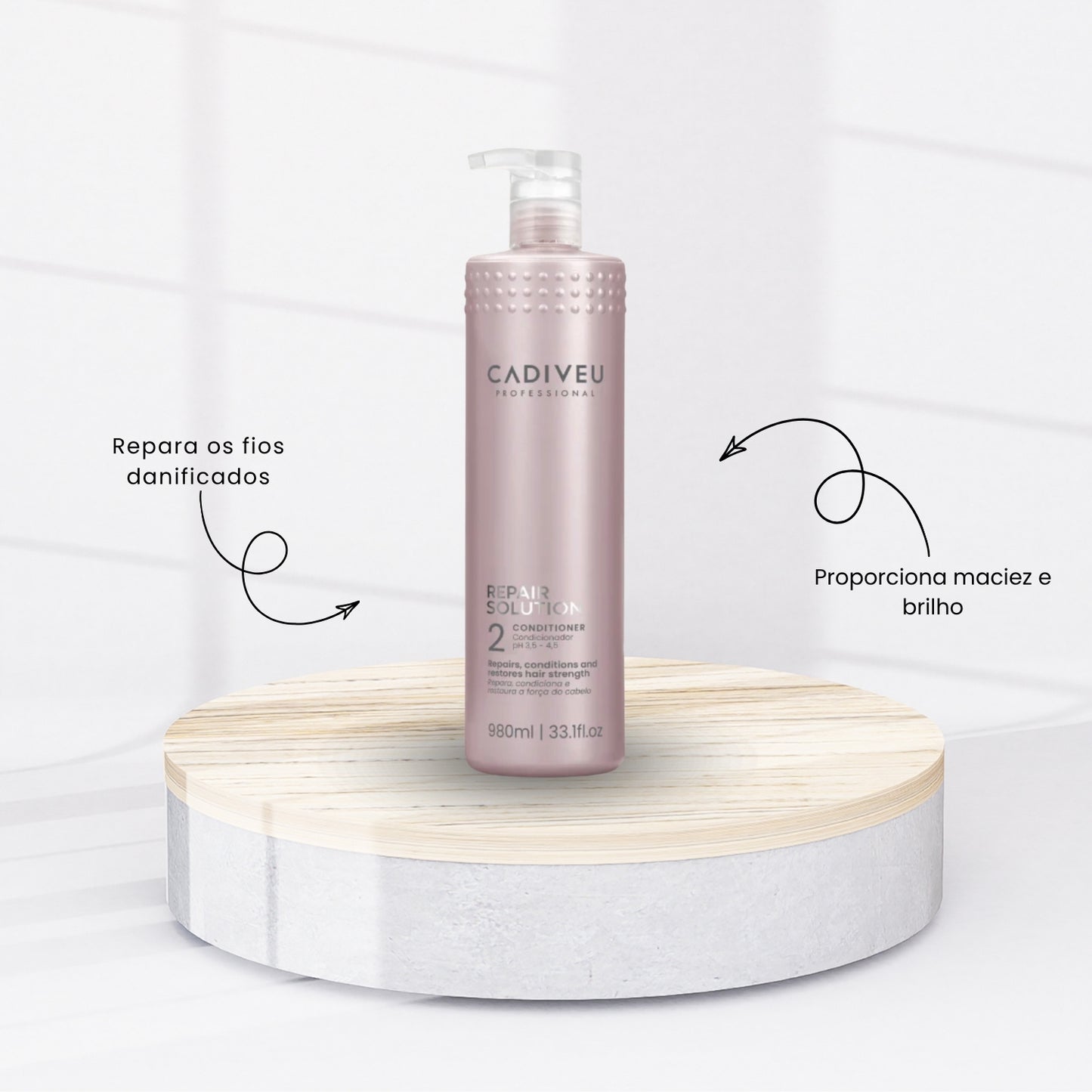 Condicionador Cadiveu Repair Solution 980 ml