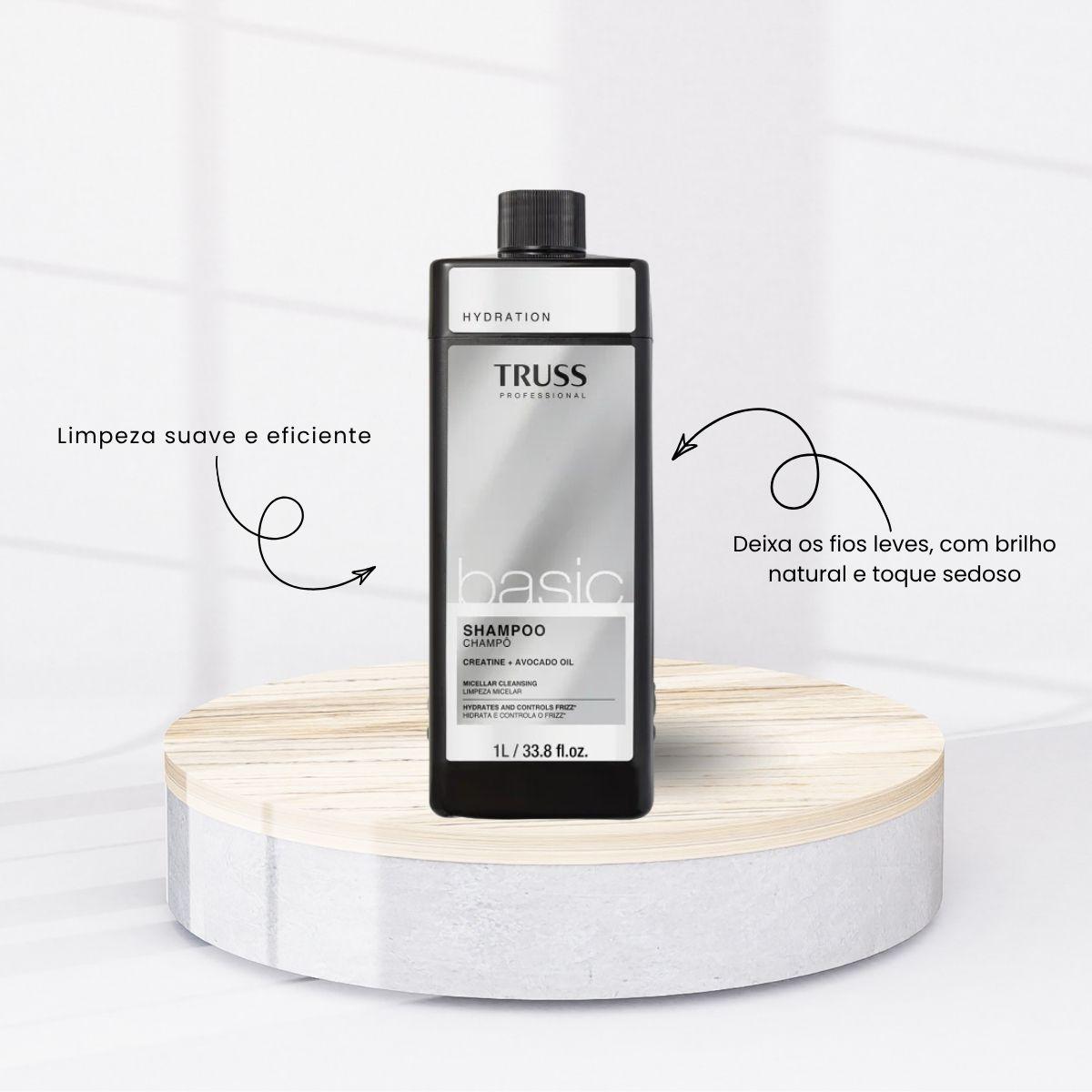 Shampoo Truss Hydration Basic Shampoo Hidratante 1 Litro