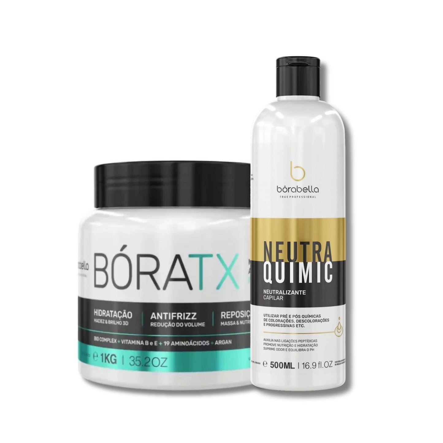 Kit Bórabella Boratx B.tox Organico 1 Kg + NeutraQuimic 500 ml
