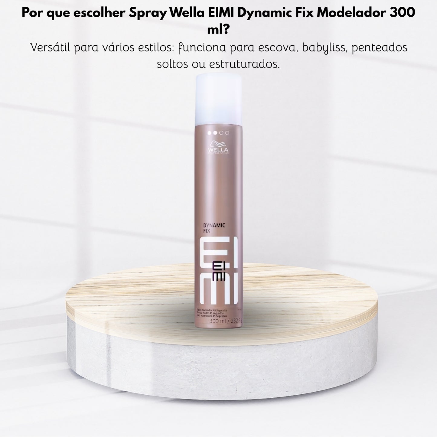 Spray Wella EIMI Dynamic Fix Modelador 300 ml