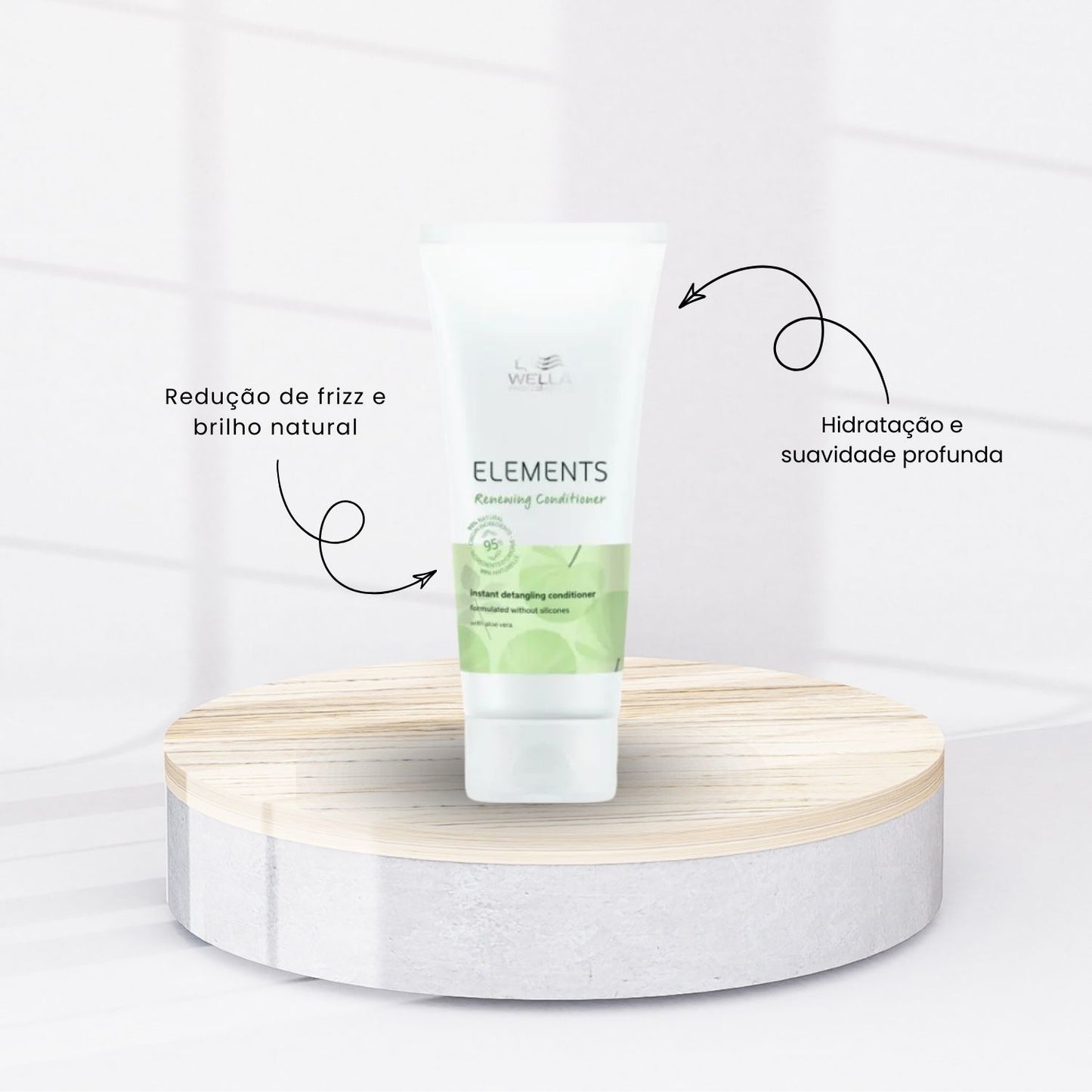 Condicionador Wella Elements 200 ml