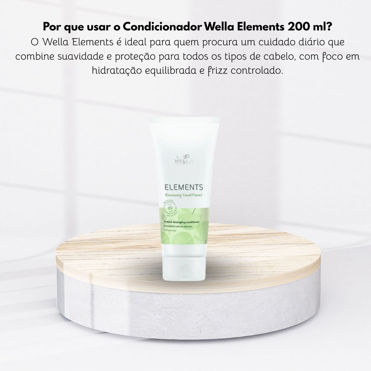 Condicionador Wella Elements 200 ml