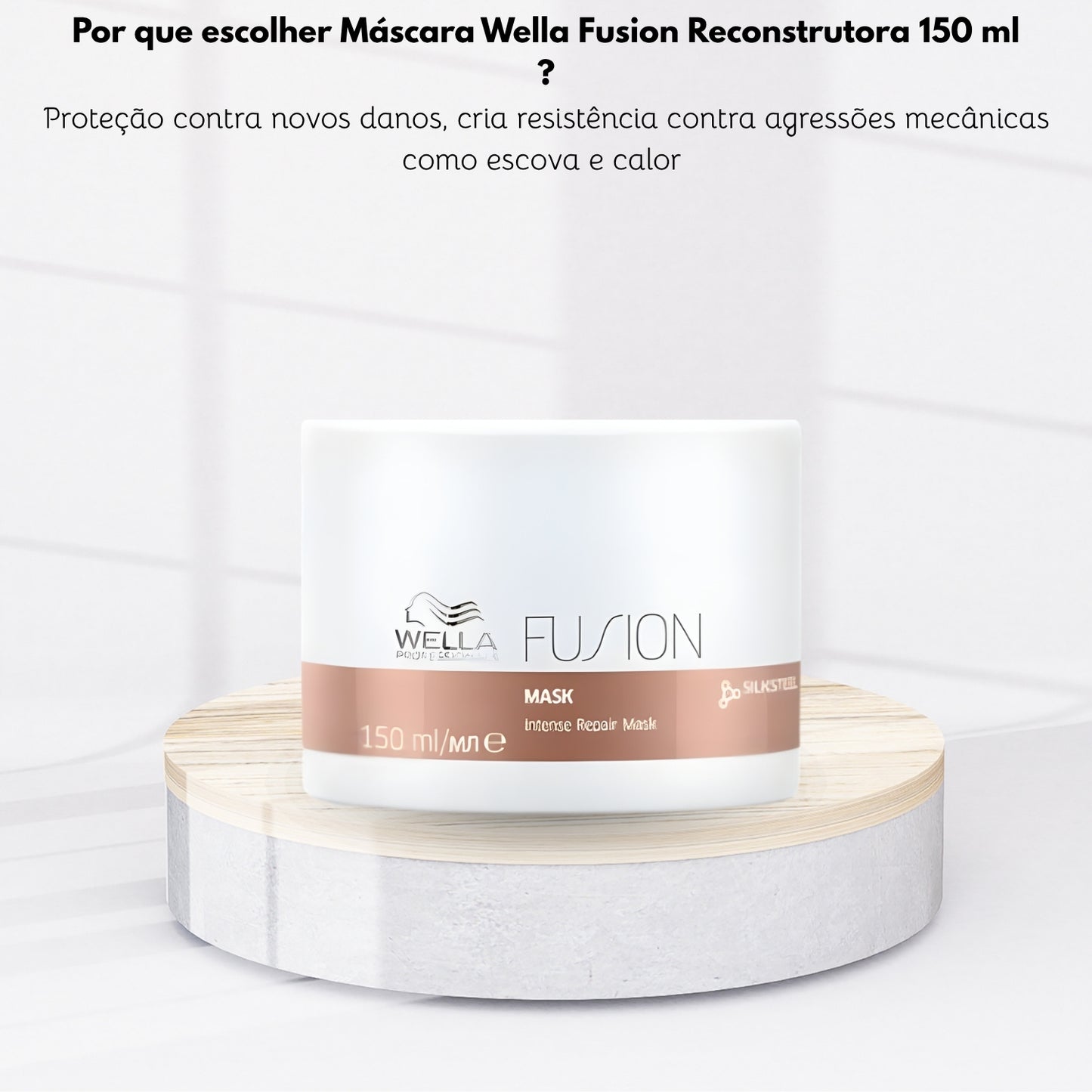 Máscara Wella Fusion Reconstrutora 150 ml