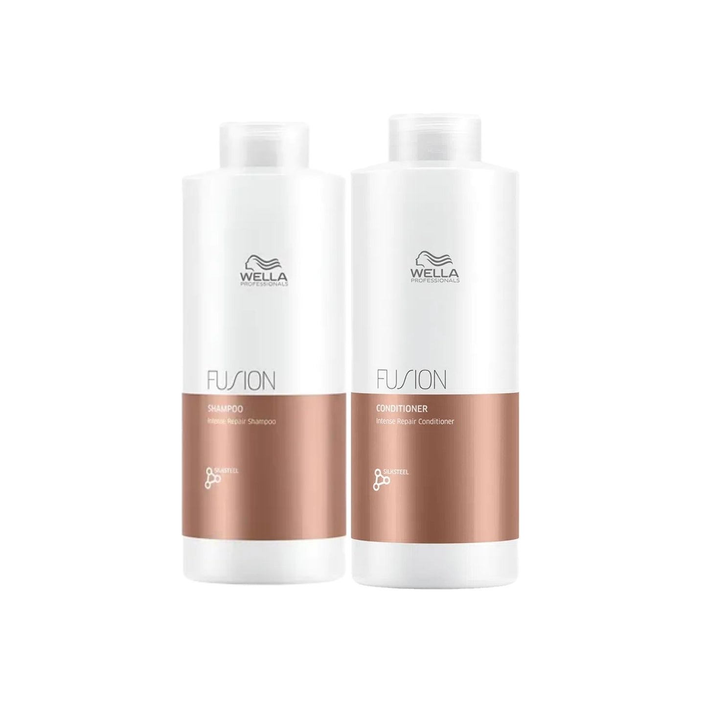 Kit Wella Fusion Shampoo + Condicionador 1 Litro