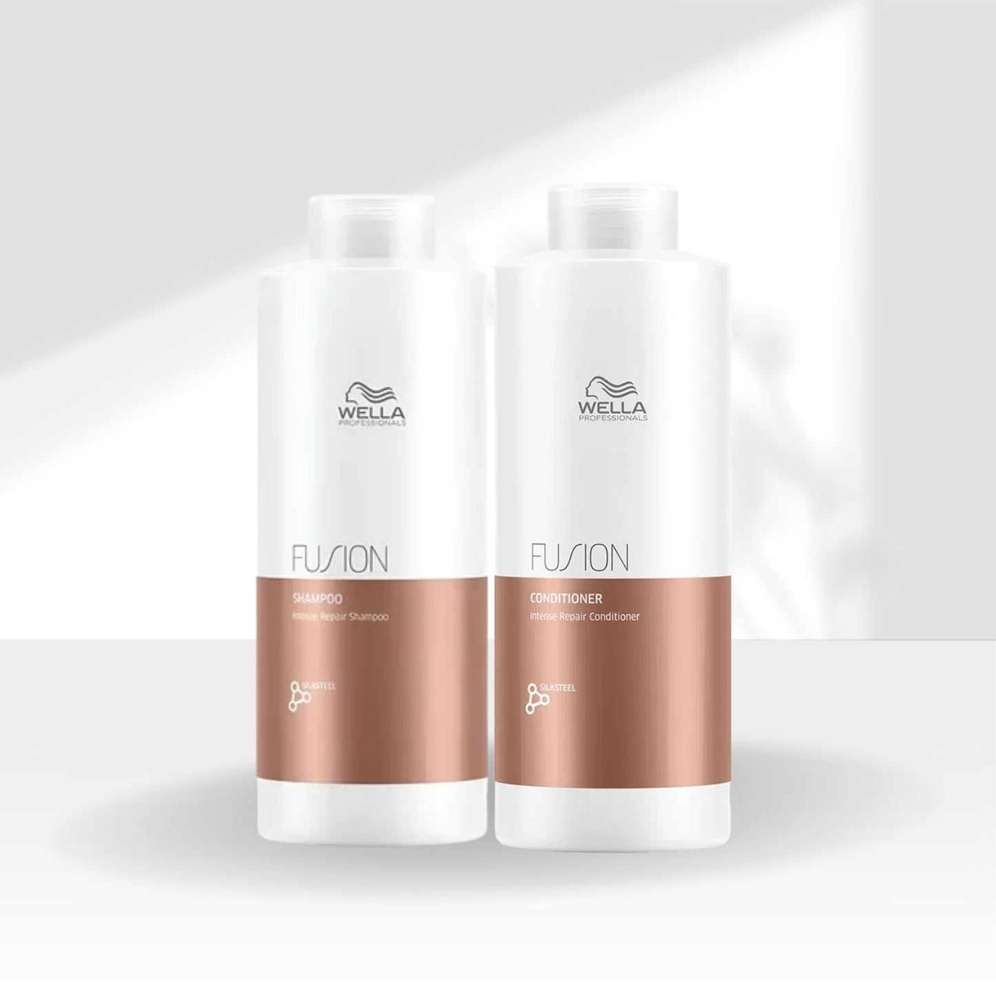 Kit Wella Fusion Shampoo + Condicionador 1 Litro
