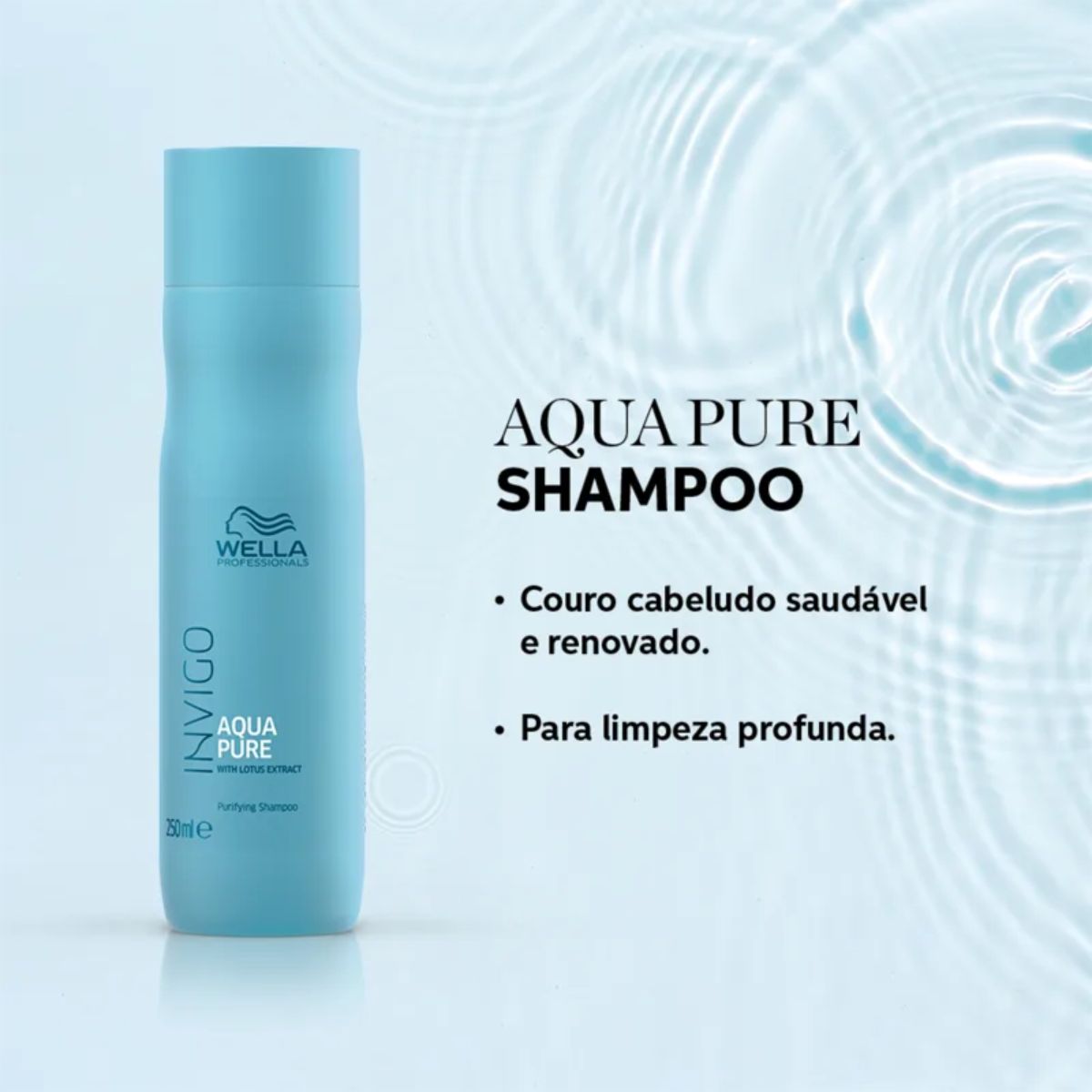 Shampoo Antirresíduo Wella Invigo Balance Aqua Pure 250 ml