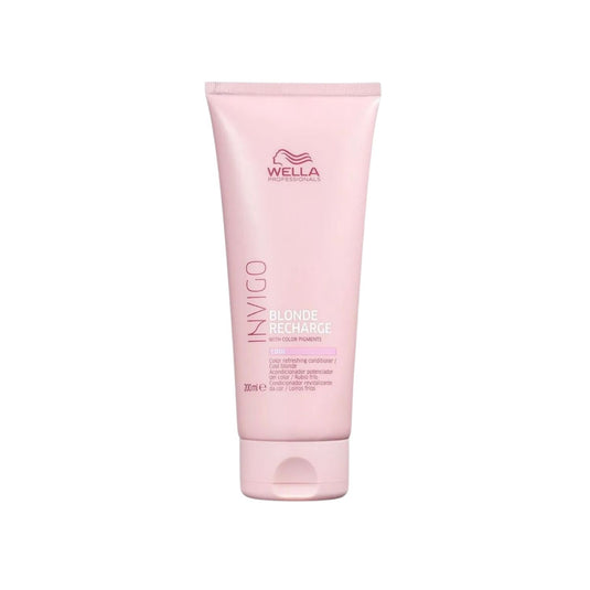 Condicionador Wella Invigo Blonde Recharge Desamarelador 200 ml