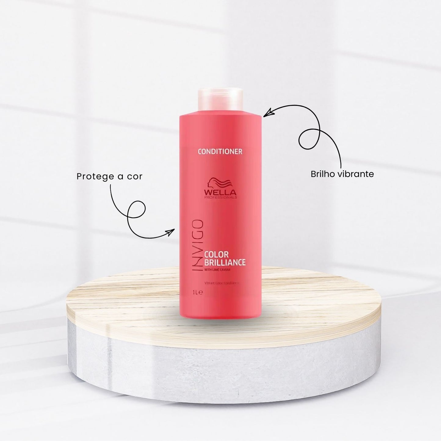 Condicionador Wella Invigo Color Brilliance 1 Litro