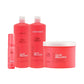 Kit Wella Invigo Color Brilliance Shampoo + Condicionador 1 Litro + Máscara 500 ml + Leave 150 ml
