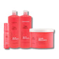Kit Wella Invigo Color Brilliance Shampoo + Condicionador 1 Litro + Máscara 500 ml + Leave 150 ml