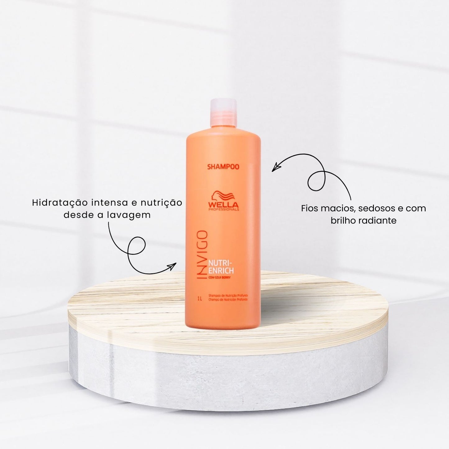 Shampoo Wella Invigo Nutri-Enrich 1 Litro