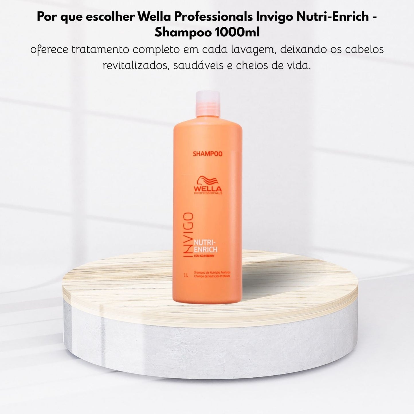 Shampoo Wella Invigo Nutri-Enrich 1 Litro