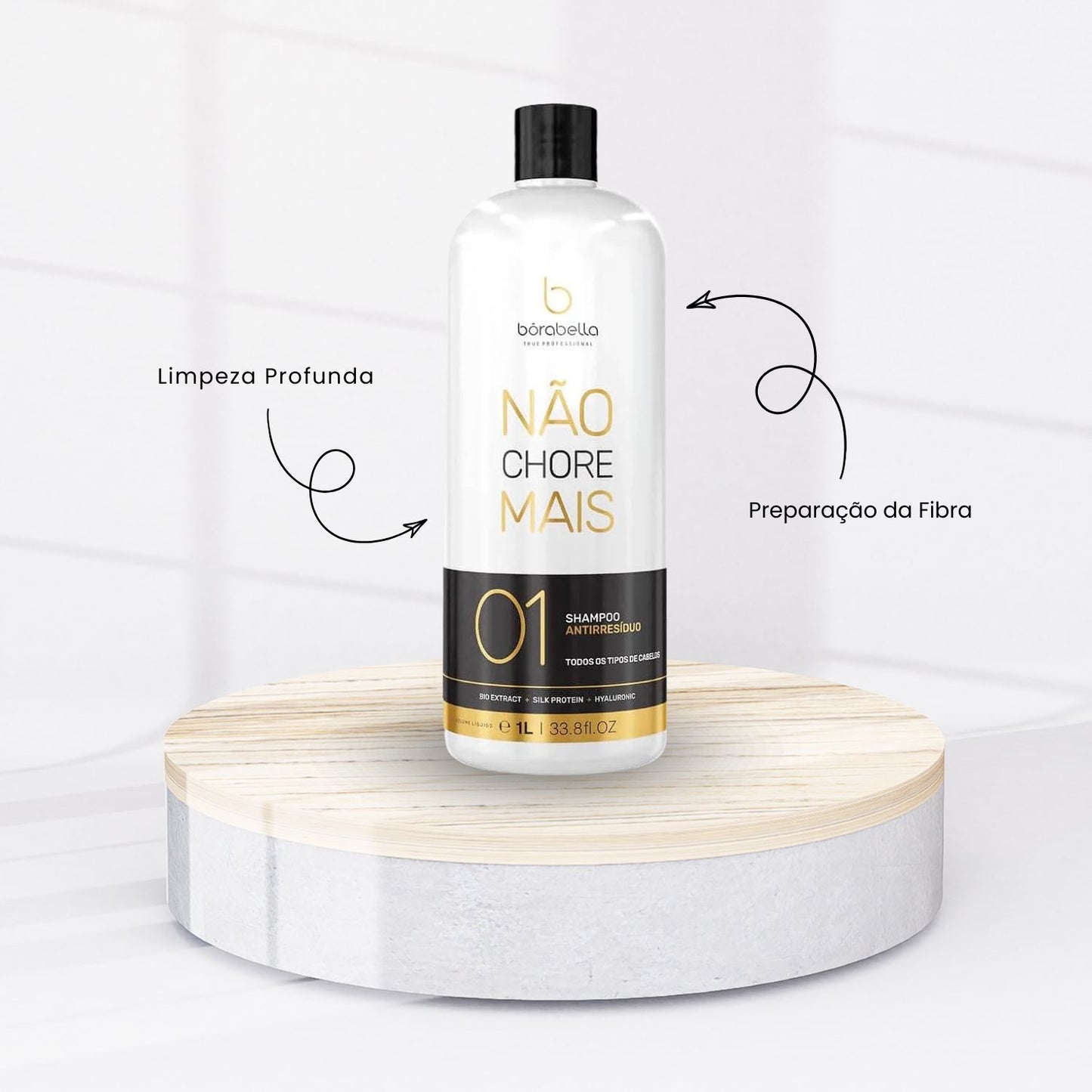 Kit Bórabella Progressiva Not Cry More 2 x 1 Litro + Boratox 1 Kg