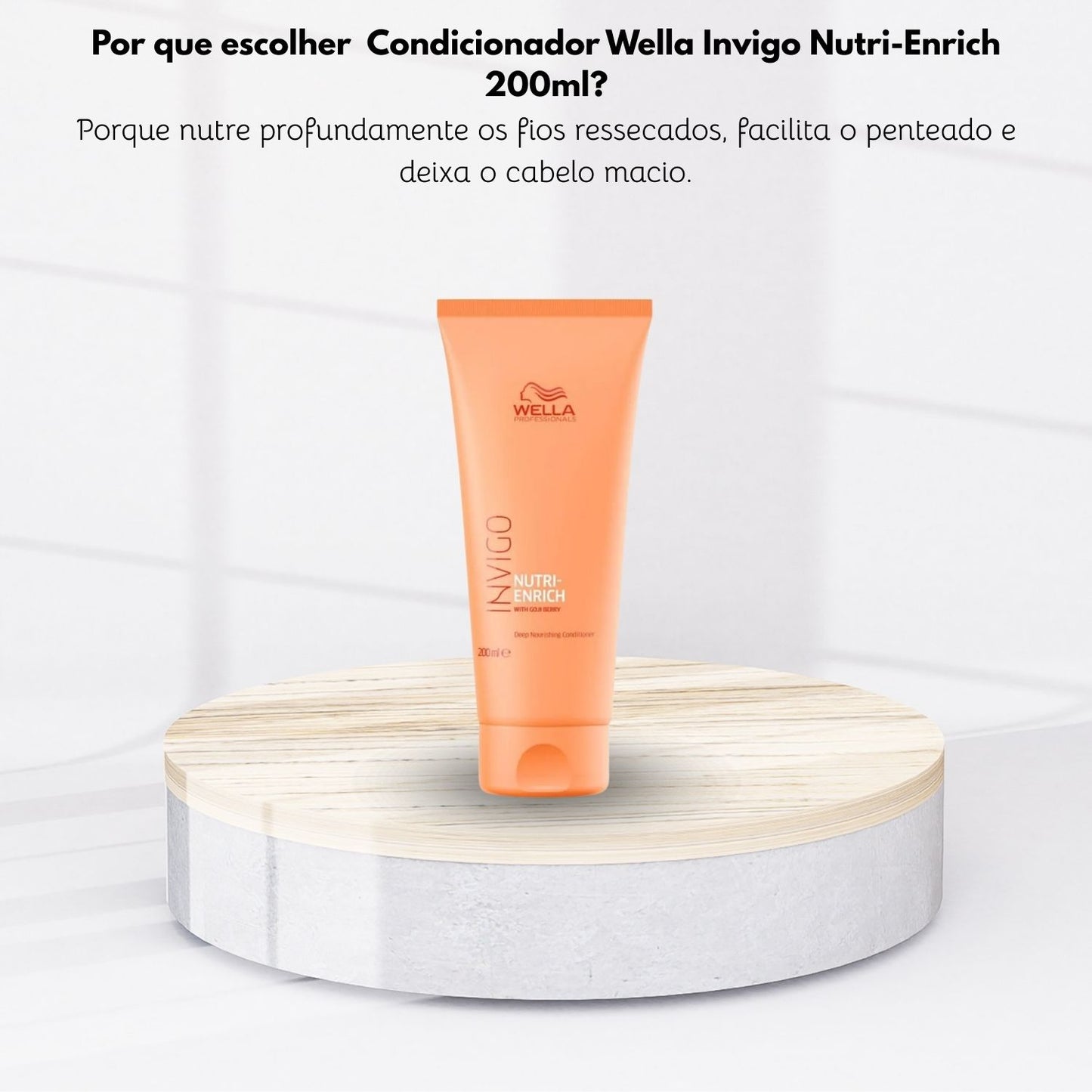 Condicionador Wella Invigo Nutri-Enrich 200 ml