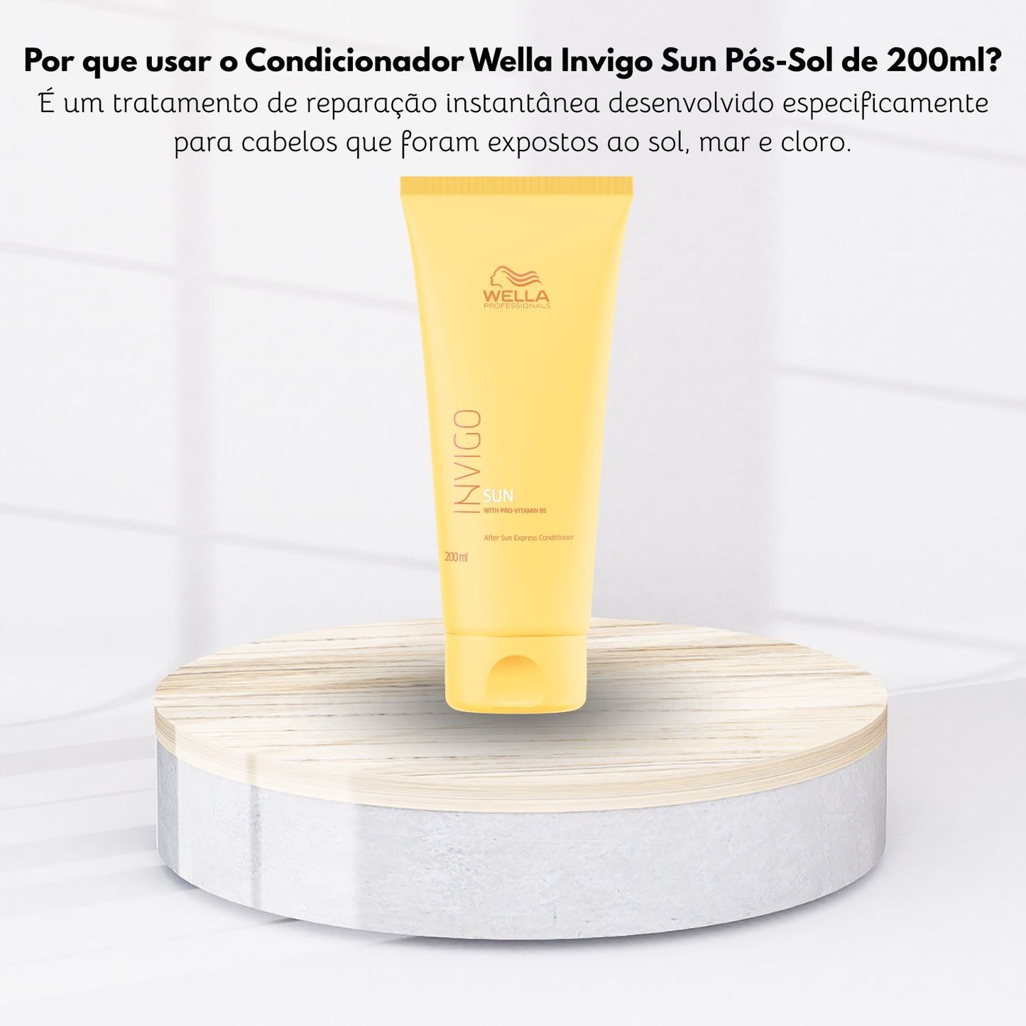 Condicionador Wella Invigo Sun Pós Sol 200 ml