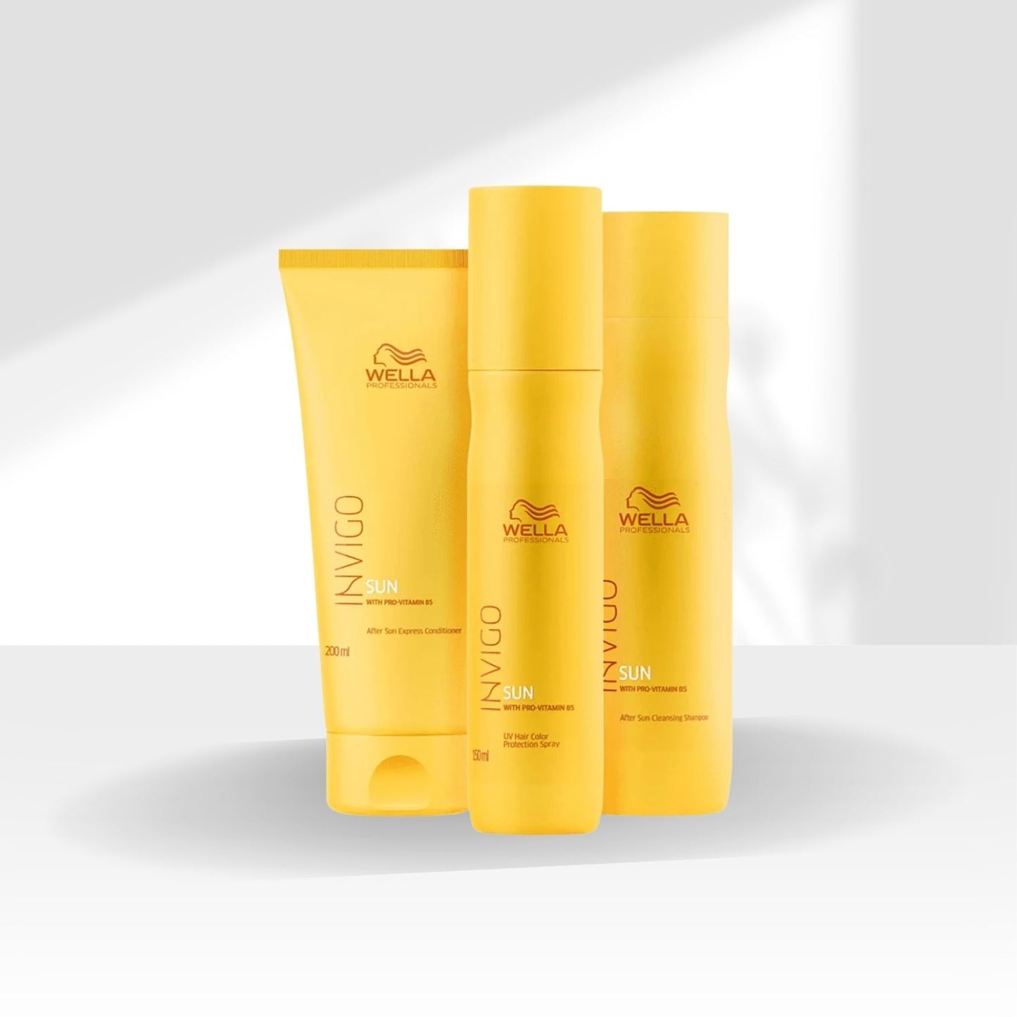 Kit Wella Invigo Sun Shampoo + Condicionador + Leave-in