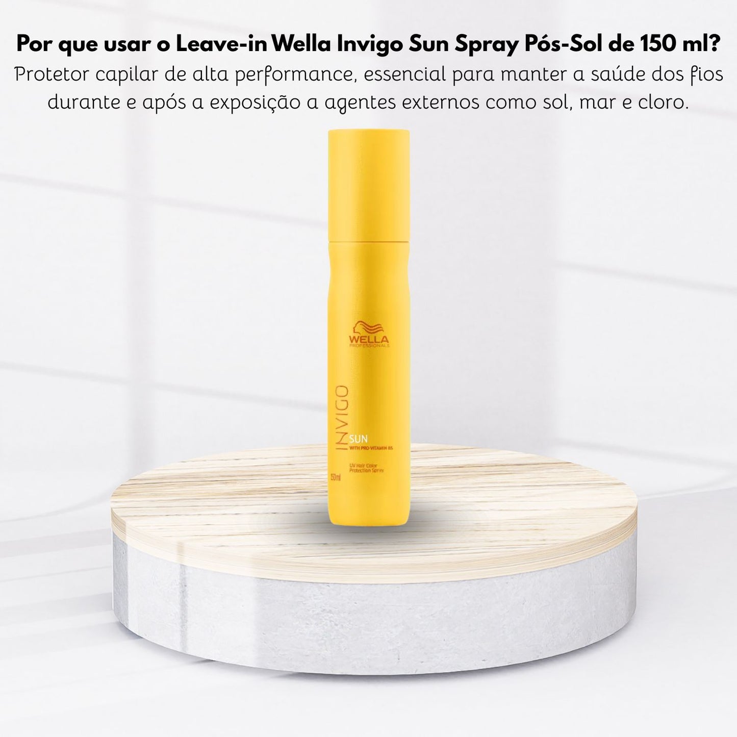 Leave-in Wella Invigo Sun Pós Sol 150 ml