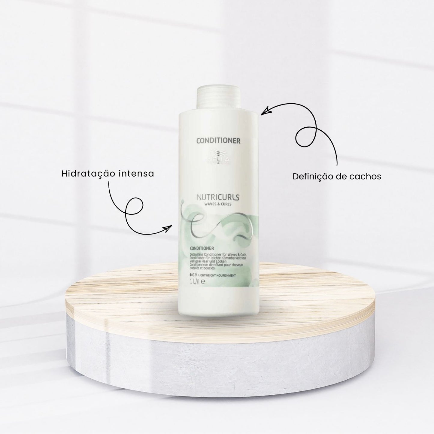 Condicionador Wella Nutricurls 1 Litro