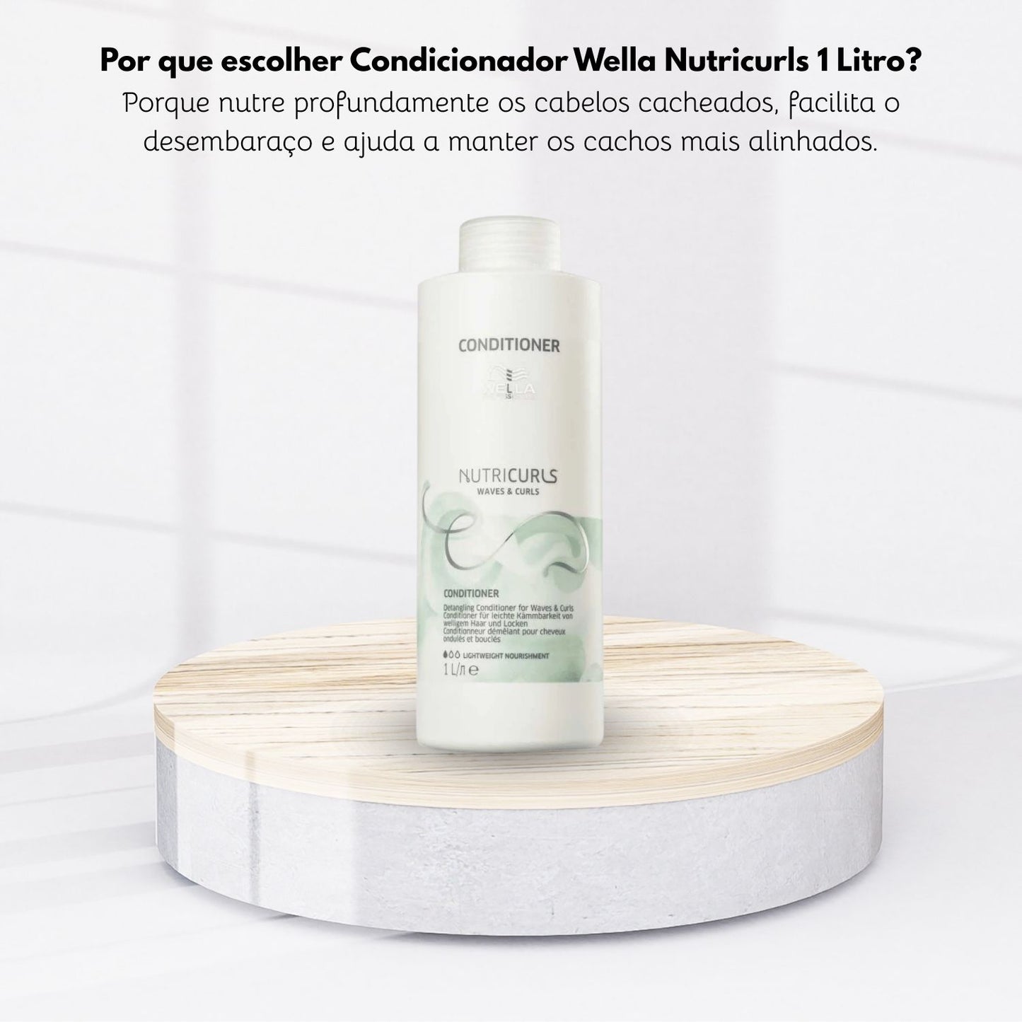 Condicionador Wella Nutricurls 1 Litro