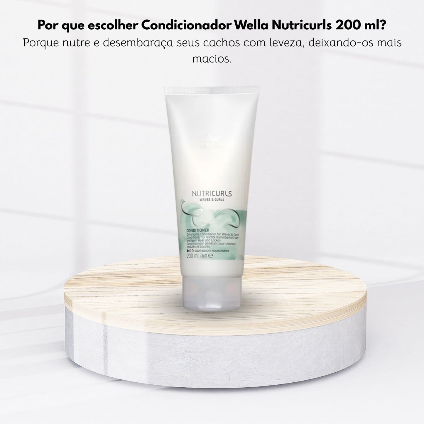 Condicionador Wella Nutricurls 200 ml