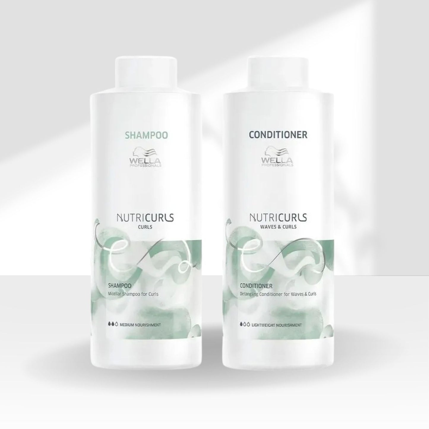 Kit Wella Nutricurls Salon Shampoo + Condicionador 1 Litro