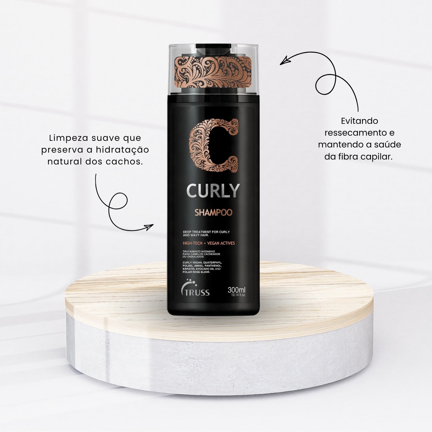 Shampoo Truss Curly 300 ml
