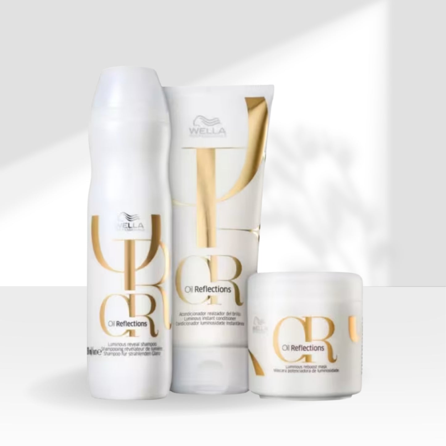 Kit Wella Oil Reflections Shampoo 250 ml + Condicionador 200 ml + Máscara 150 ml
