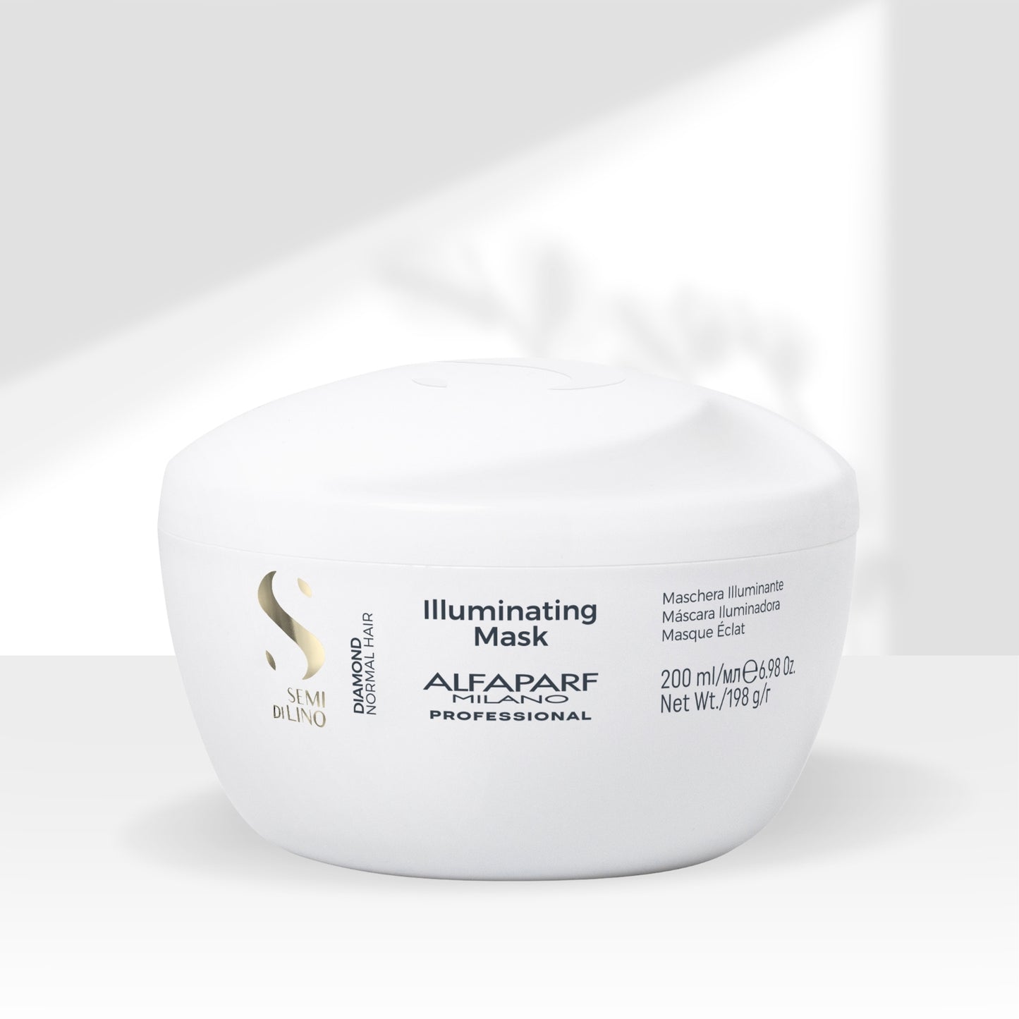 Máscara Alfaparf Semi Di Lino Diamond Illuminating 200 ml