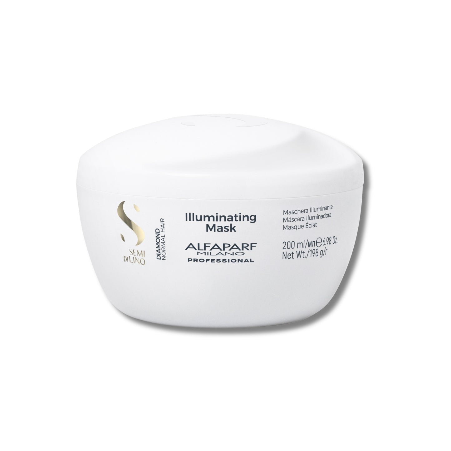 Máscara Alfaparf Semi Di Lino Diamond Illuminating 200 ml