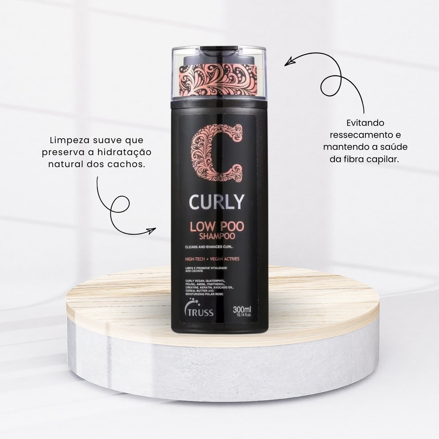 Shampoo Truss Curly Low Poo 300 ml