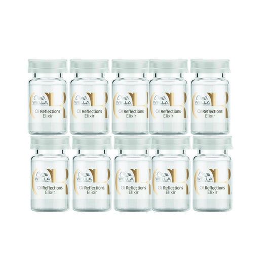 Kit Wella Oil Reflections Elixir Sérum Ampola Capilar 10 x 6 ml