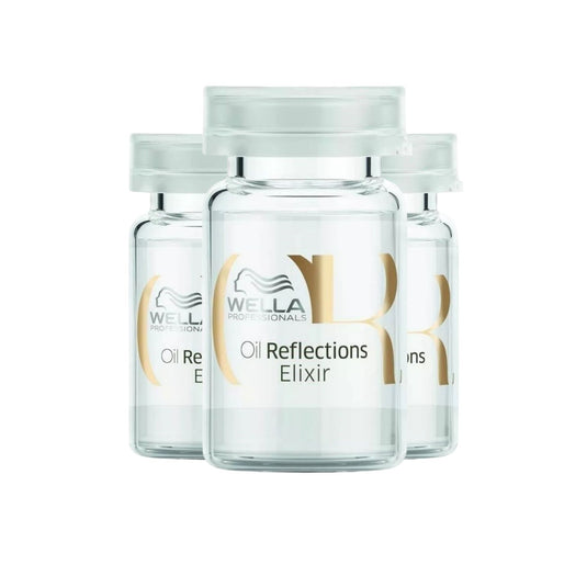 Kit Wella Oil Reflections Elixir Sérum Ampola Capilar 3x6 ml