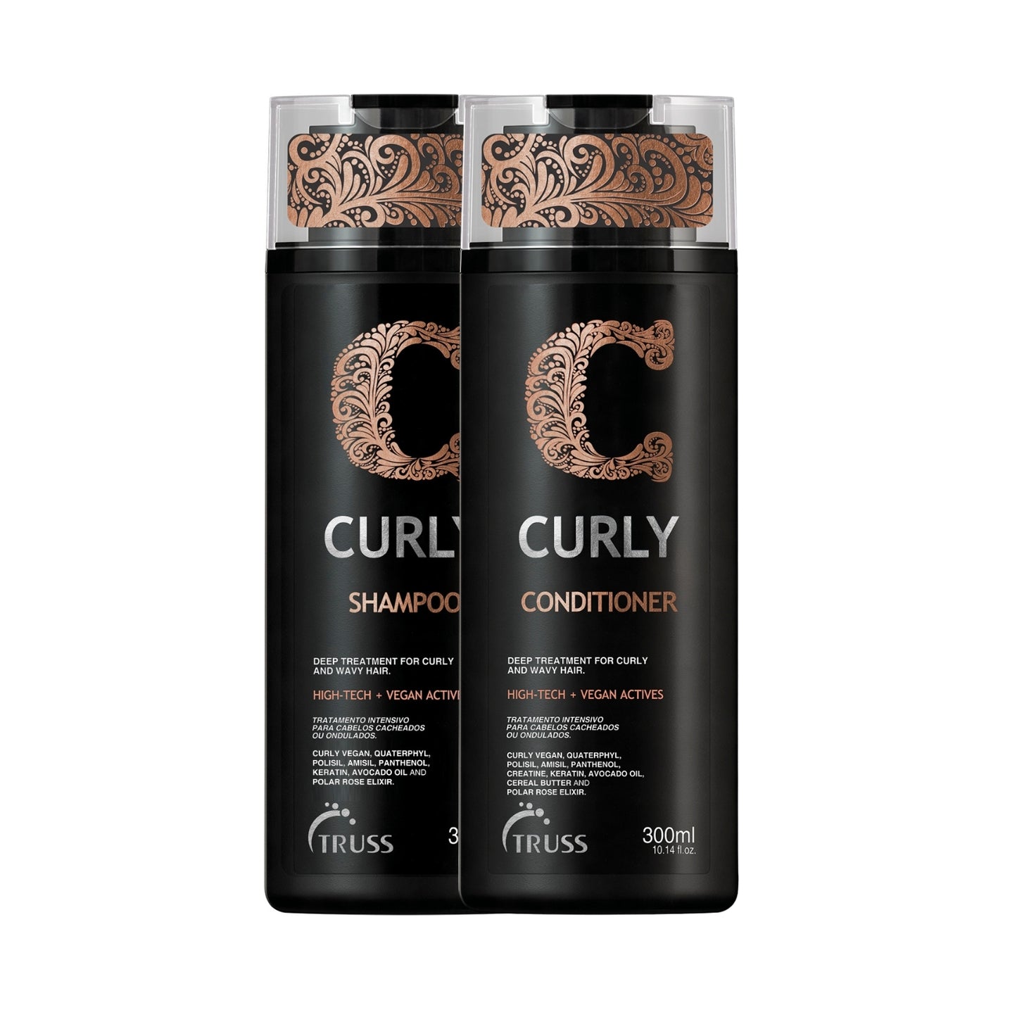 Kit Truss Curly Shampoo 300 ml + Condicionador 300 ml