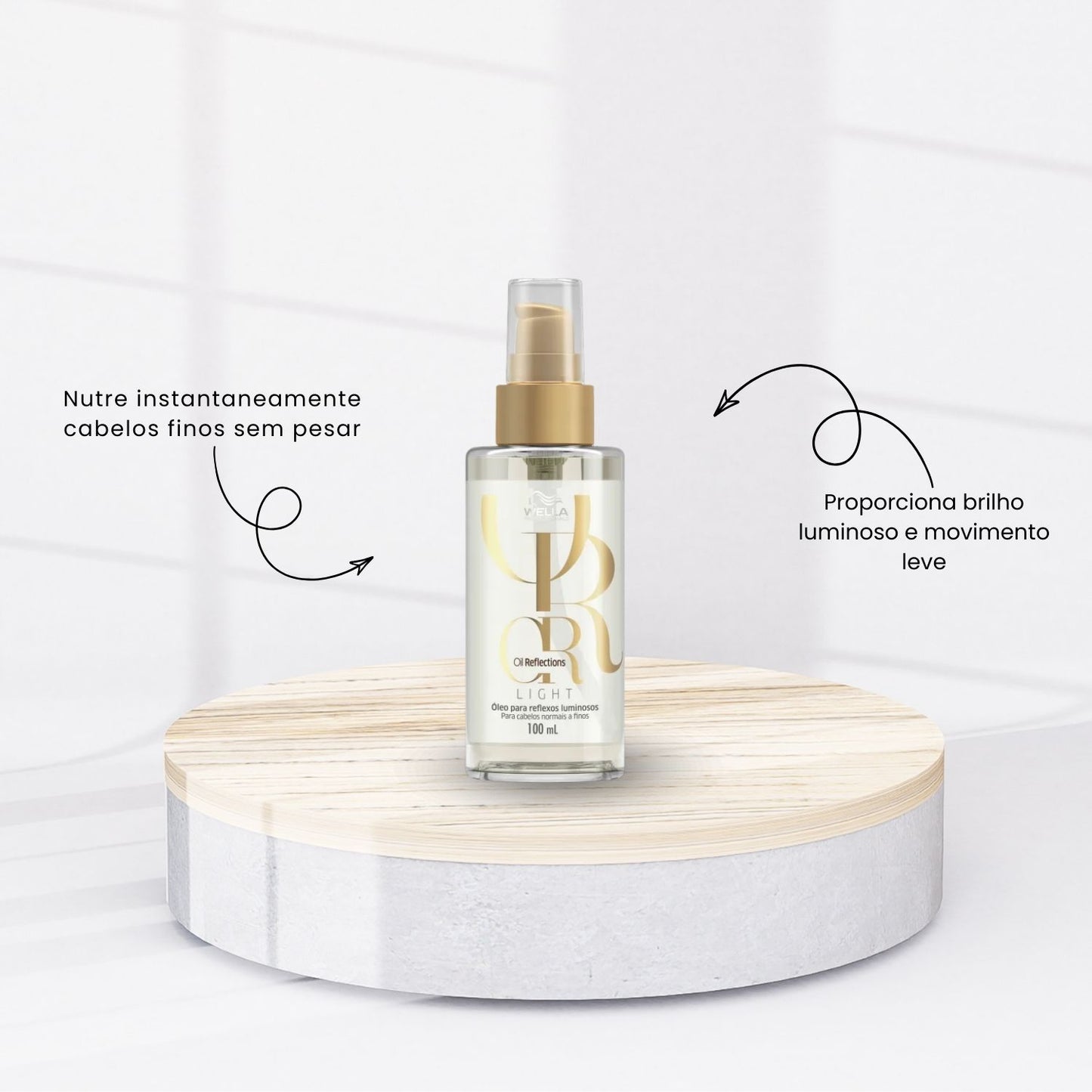 Oleo Wella Oil Reflections Light 100 ml