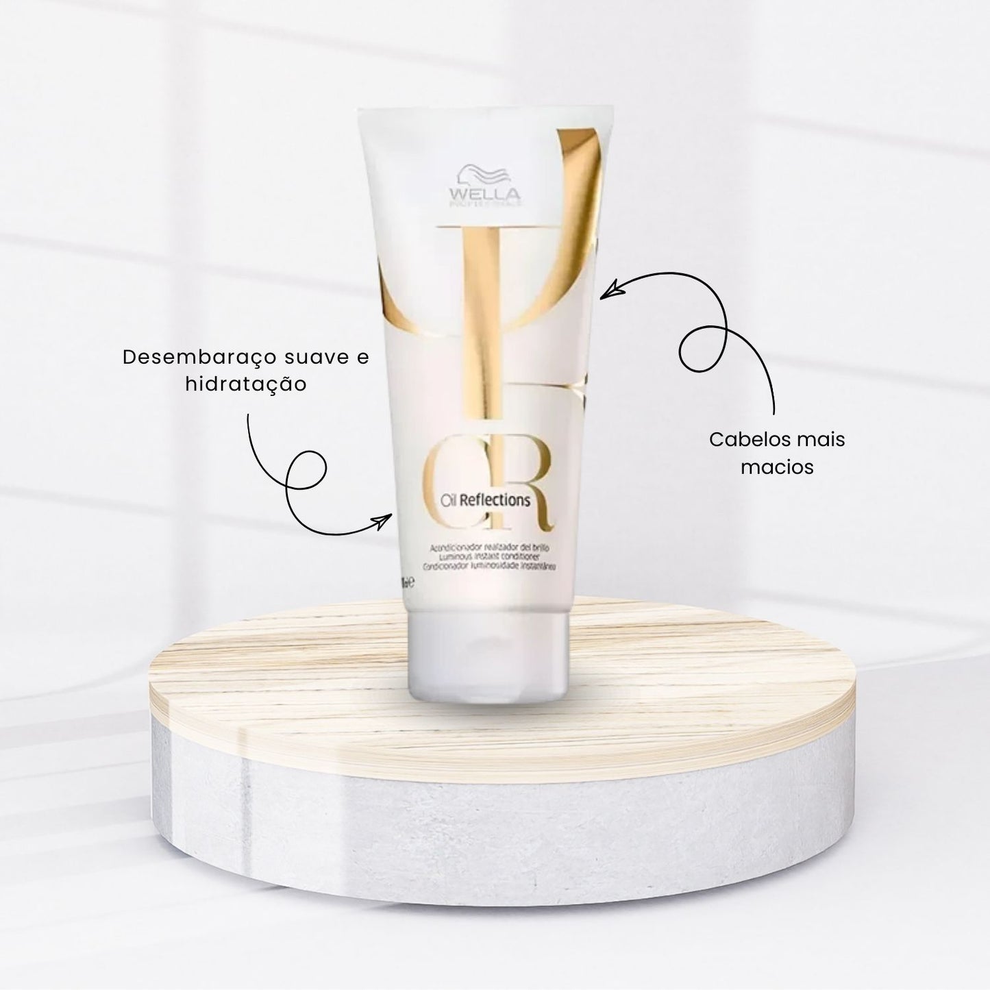 Condicionador Wella Oil Reflections Luminous Instant 200 ml