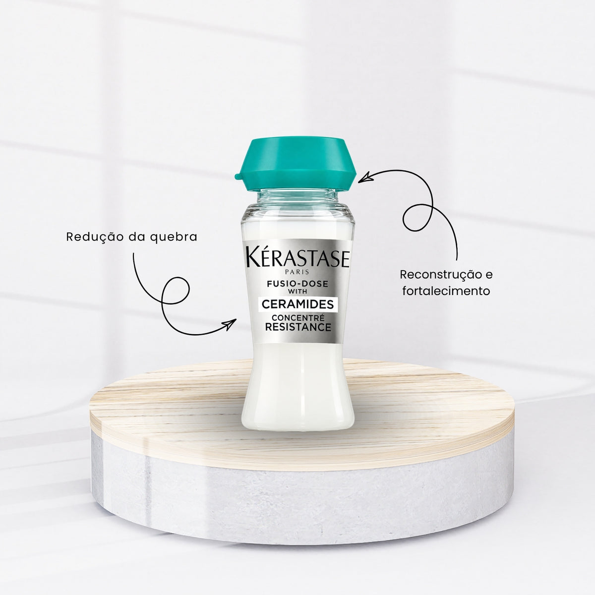 Ampola Kérastase Fusio-Dose Concentré Vita Ciment Résistance 12 ml
