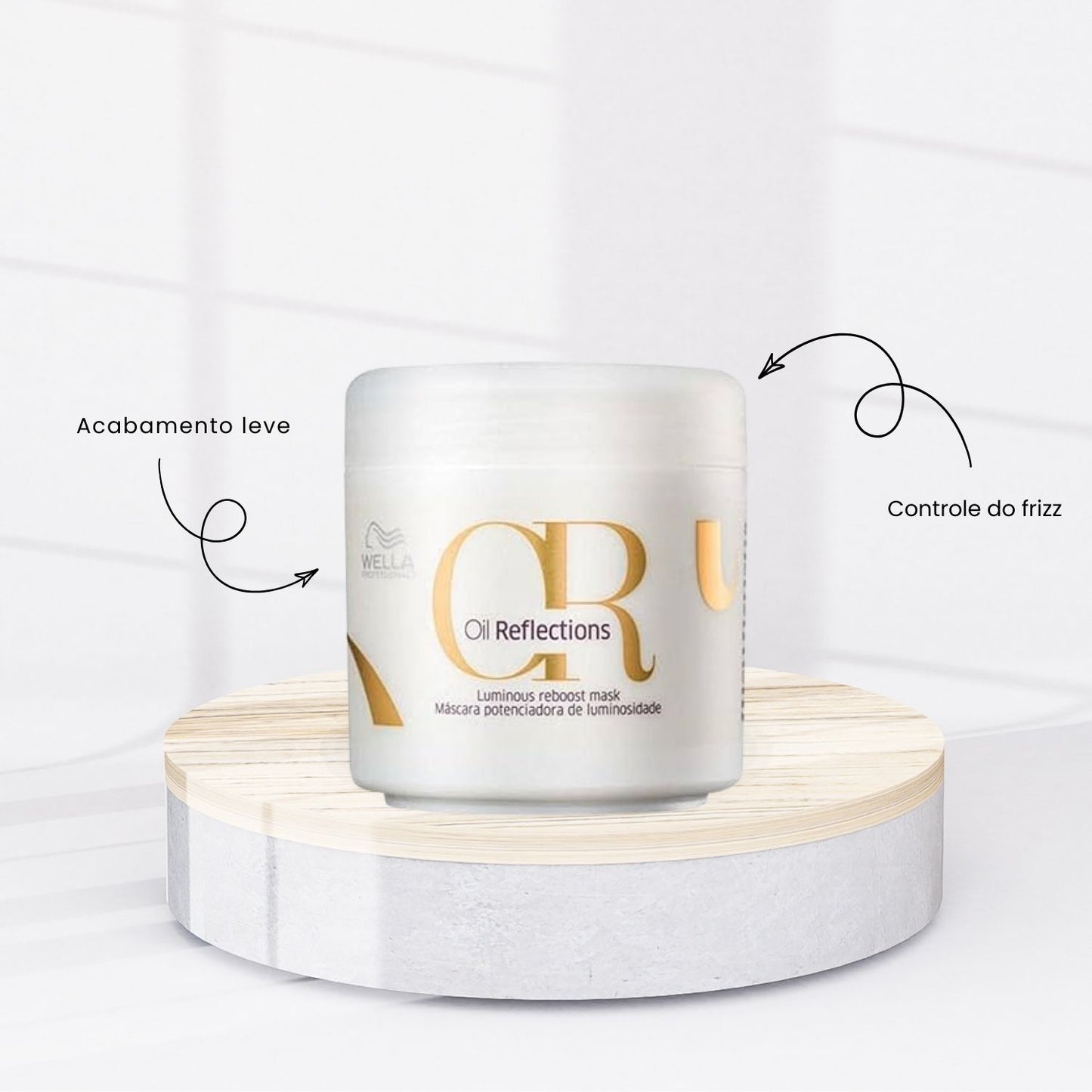 Máscara Wella Oil Reflections 150 ml
